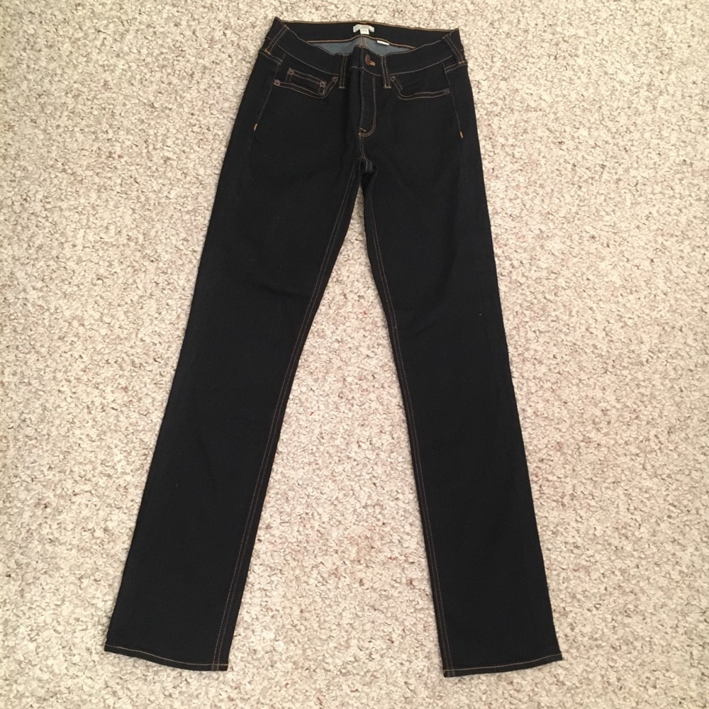 J Crew dark wash jeans